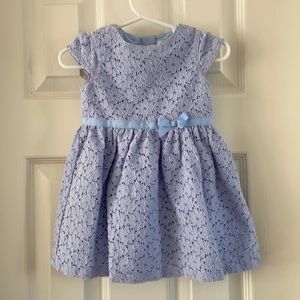 👗 3/$25 - 9 month baby girl Easter or spring dress, lined with diaper cover
